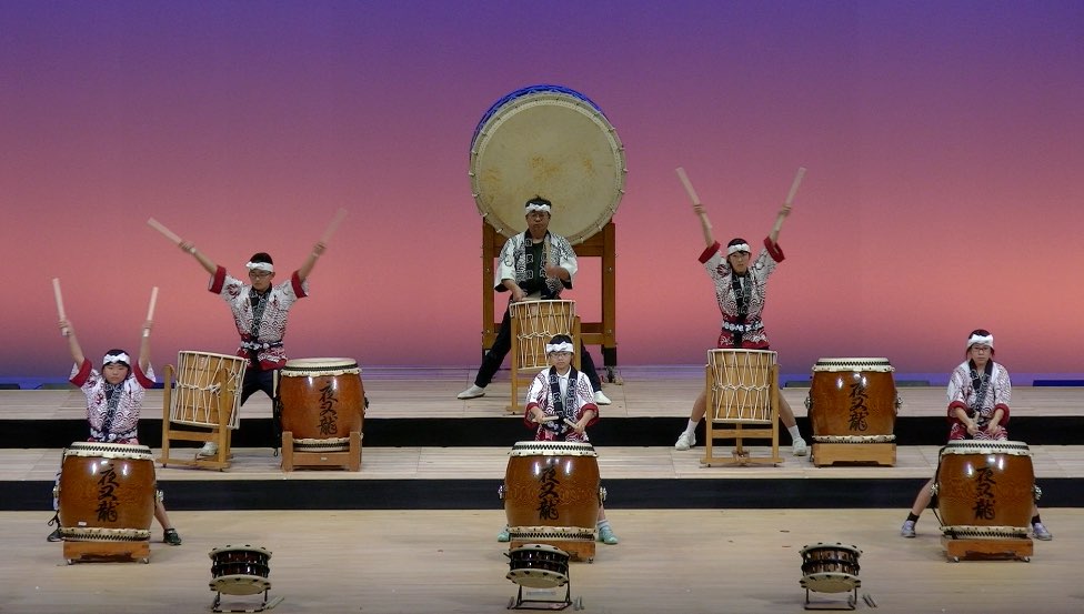 6　揖斐川町立坂内小中学校（太鼓演奏）　：揖斐川町の画像